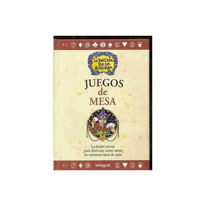 La botica de la abuela. Juegos de Mesa